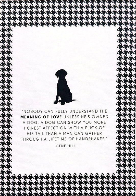 Black Houndstooth Journal