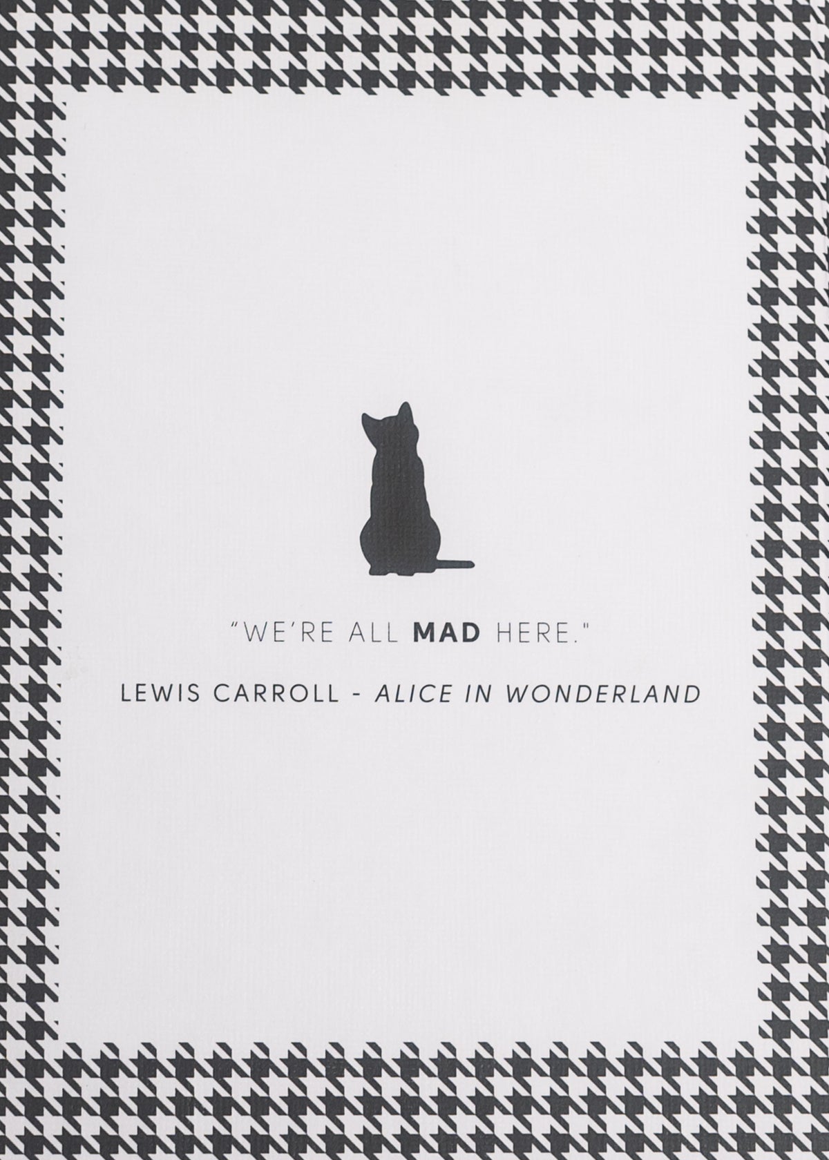 Black Houndstooth Journal