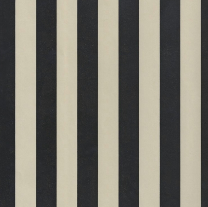Black and Beige Stripes Wrapping Paper