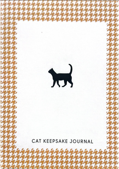 Gold Houndstooth Journal